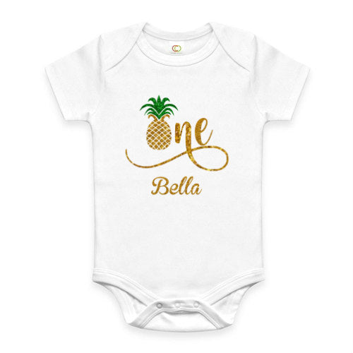 First Birthday outfit, Pineapple One, Summer Birthday outfit, Birthday Girl Luau Outfit