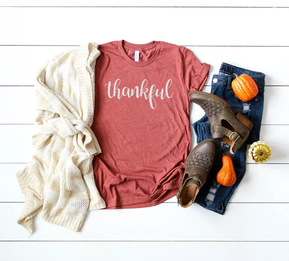 Thankful Shirt - Women's Fall Shirts